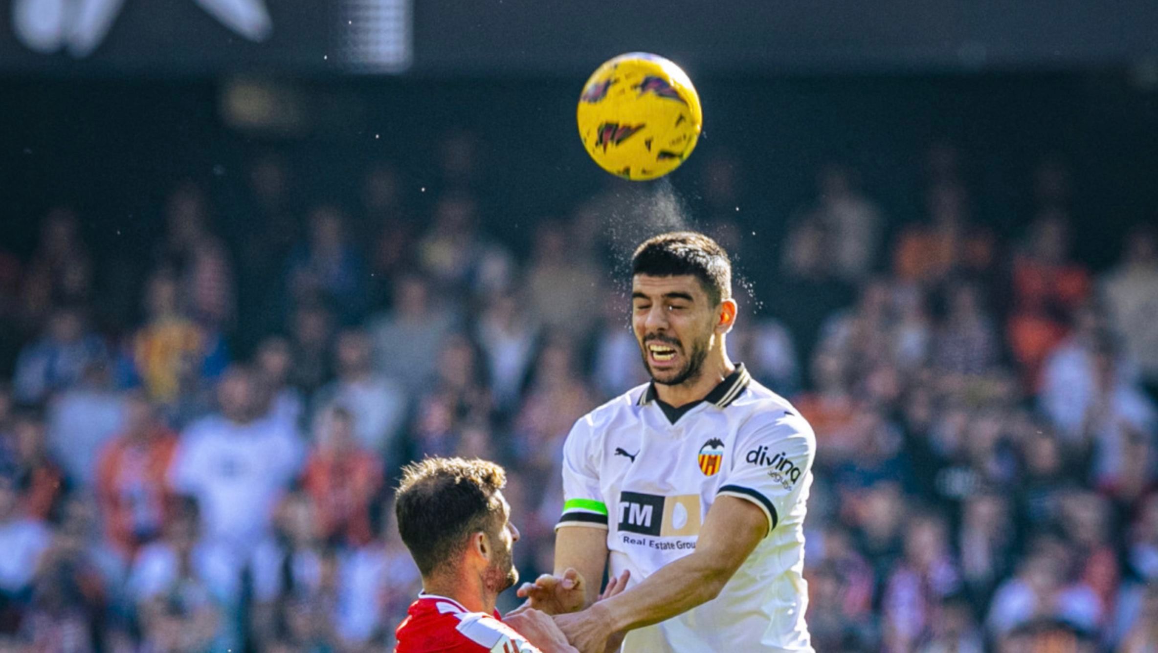  Cenk, ante la UD Almería.