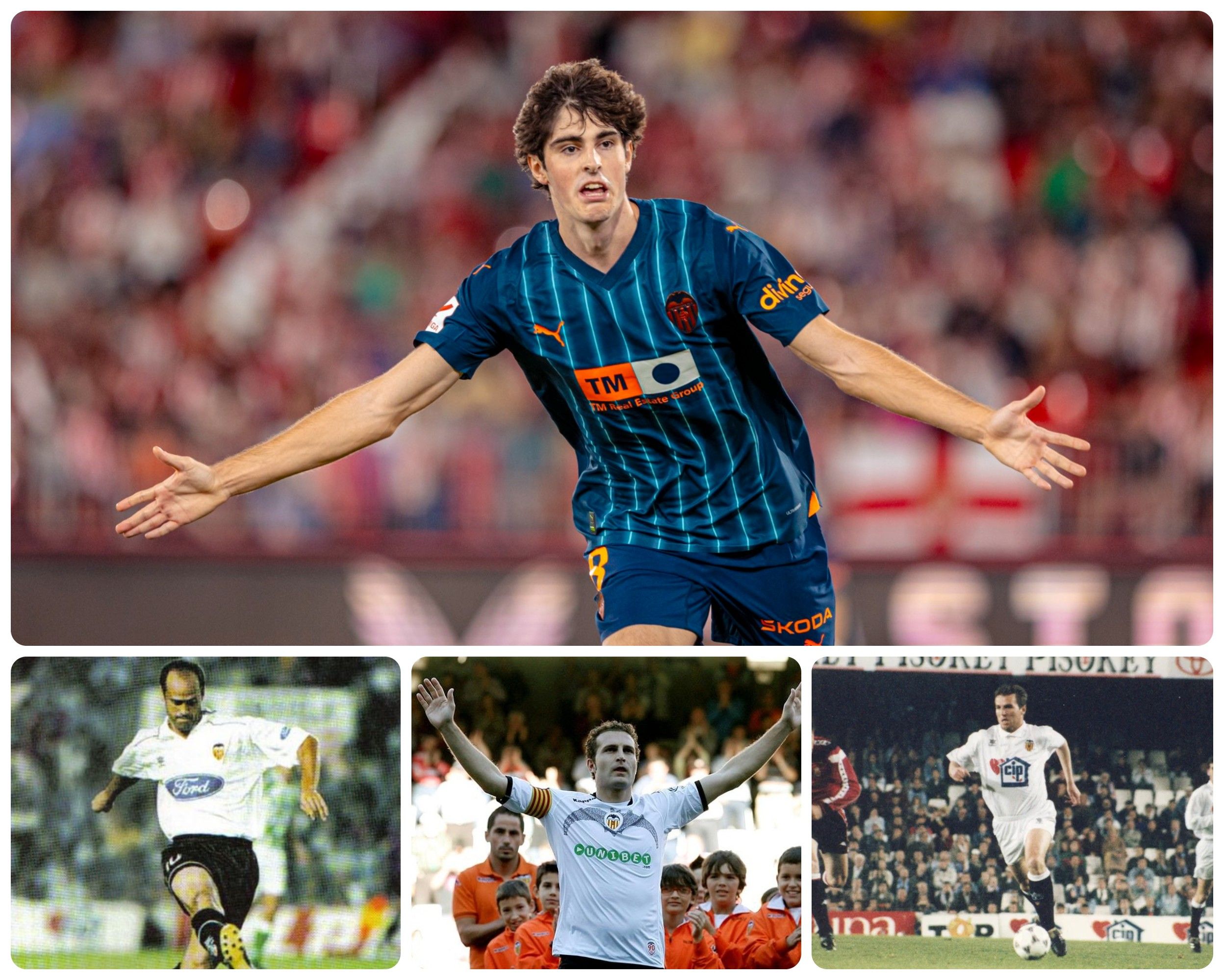  Centrocampistas más goleadores en la historia del Valencia CF