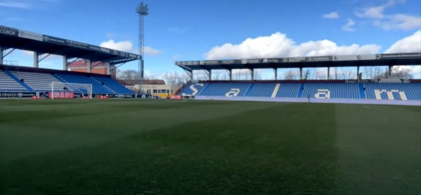 El EStadio Reina Sofía del Unionistas.