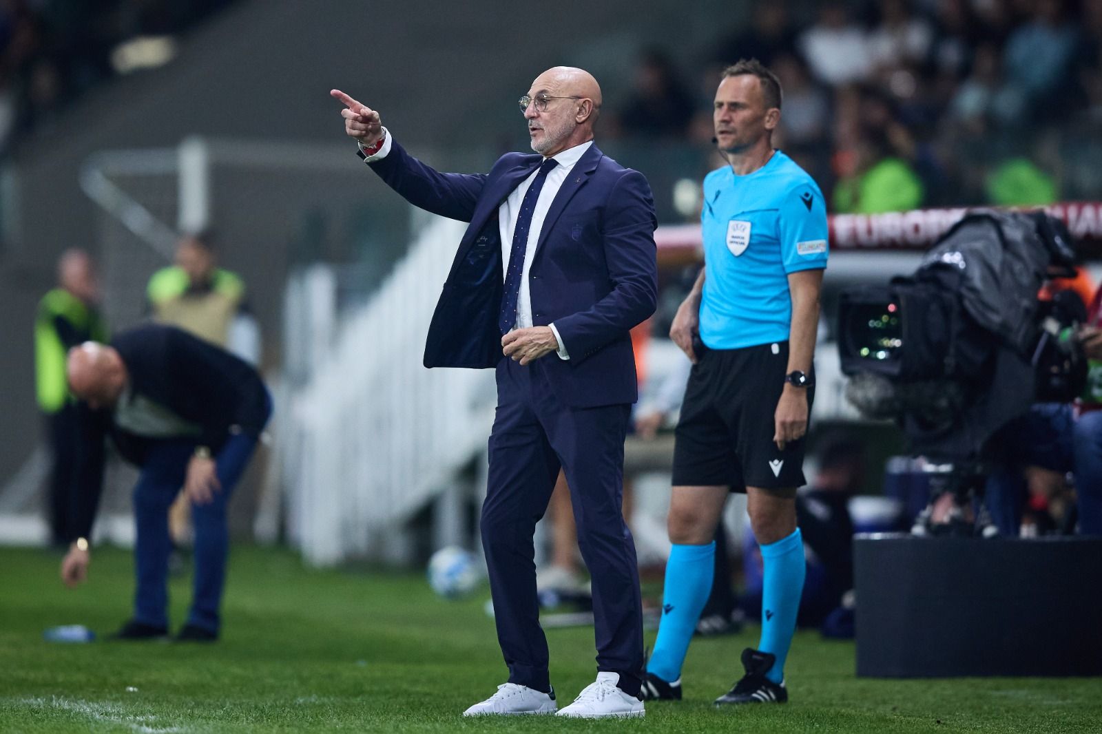 Luis de la Fuente da indicaciones para el Chipre-España.