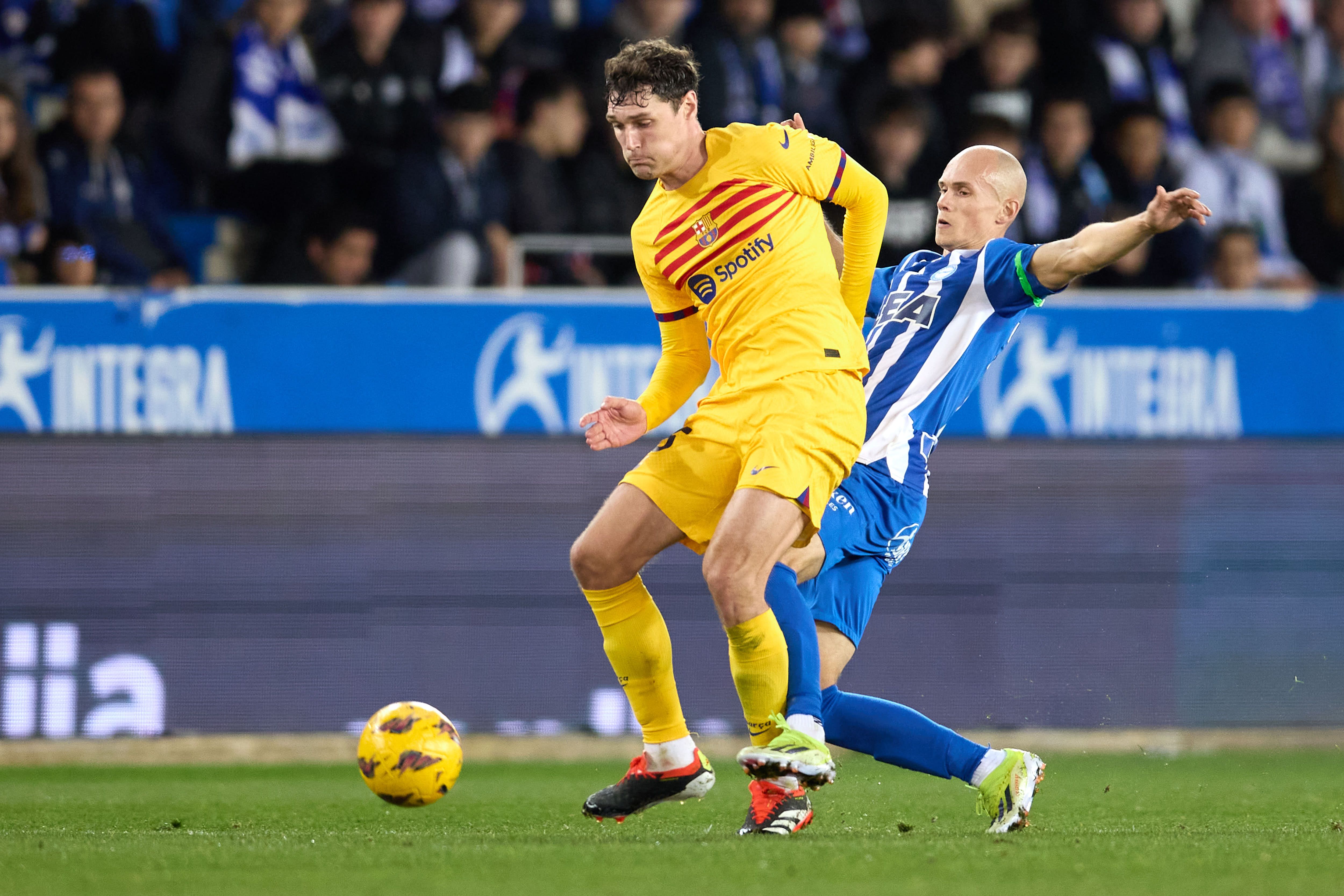  Christensen, en el Alavés-Barcelona.