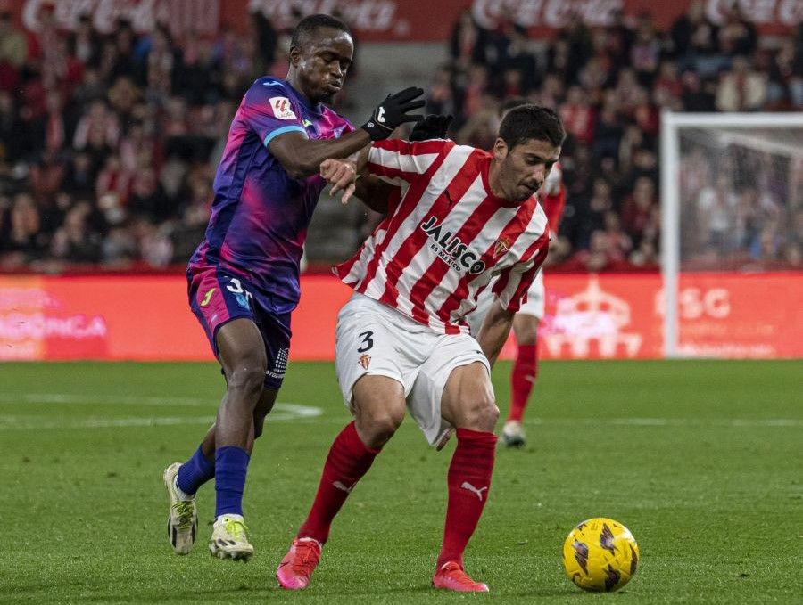  Cote, durante el Sporting - Leganés.