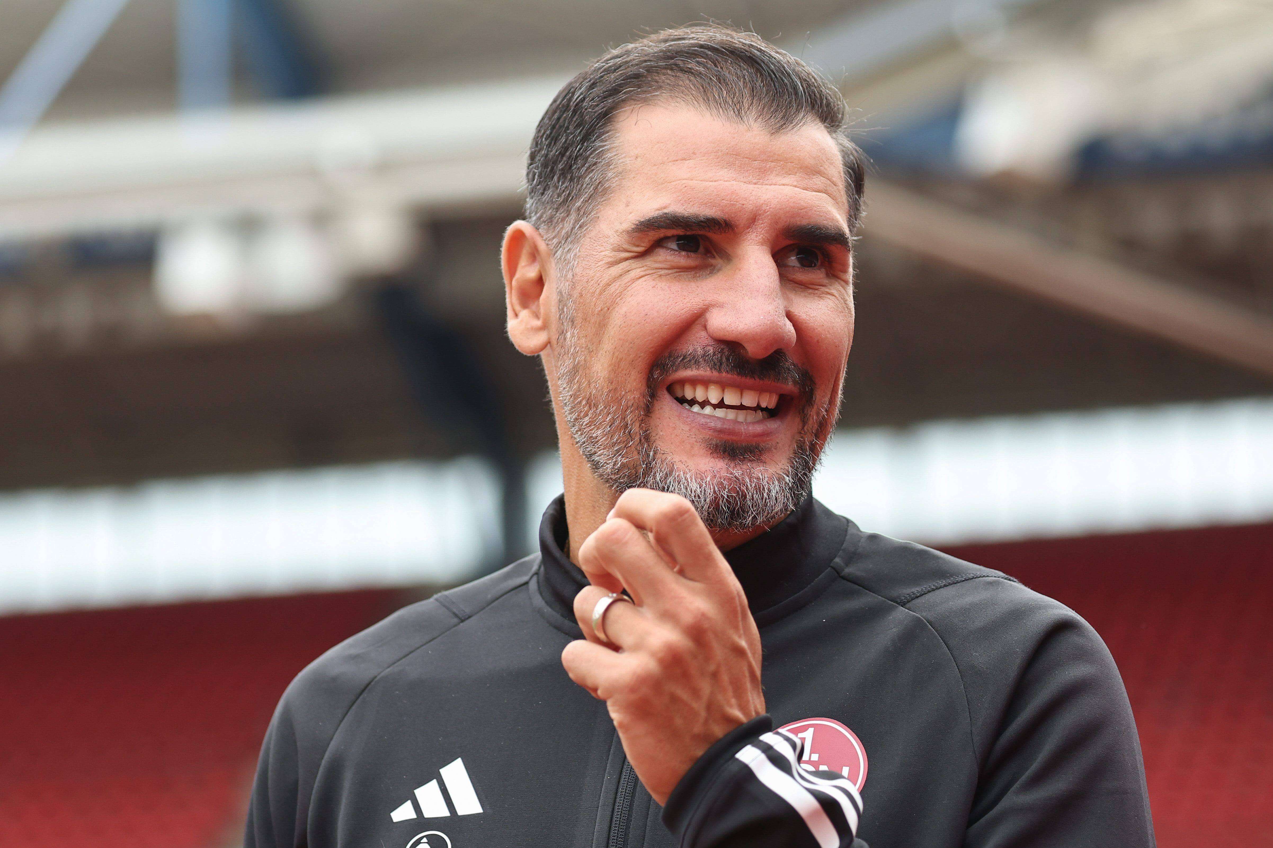  Cristian Fiél, en un partido del Nuremberg.