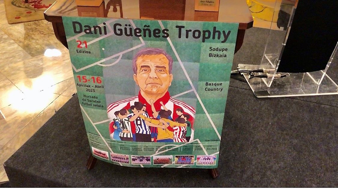  Cartel de la XXI edición del Dani Gueñes Trophy.