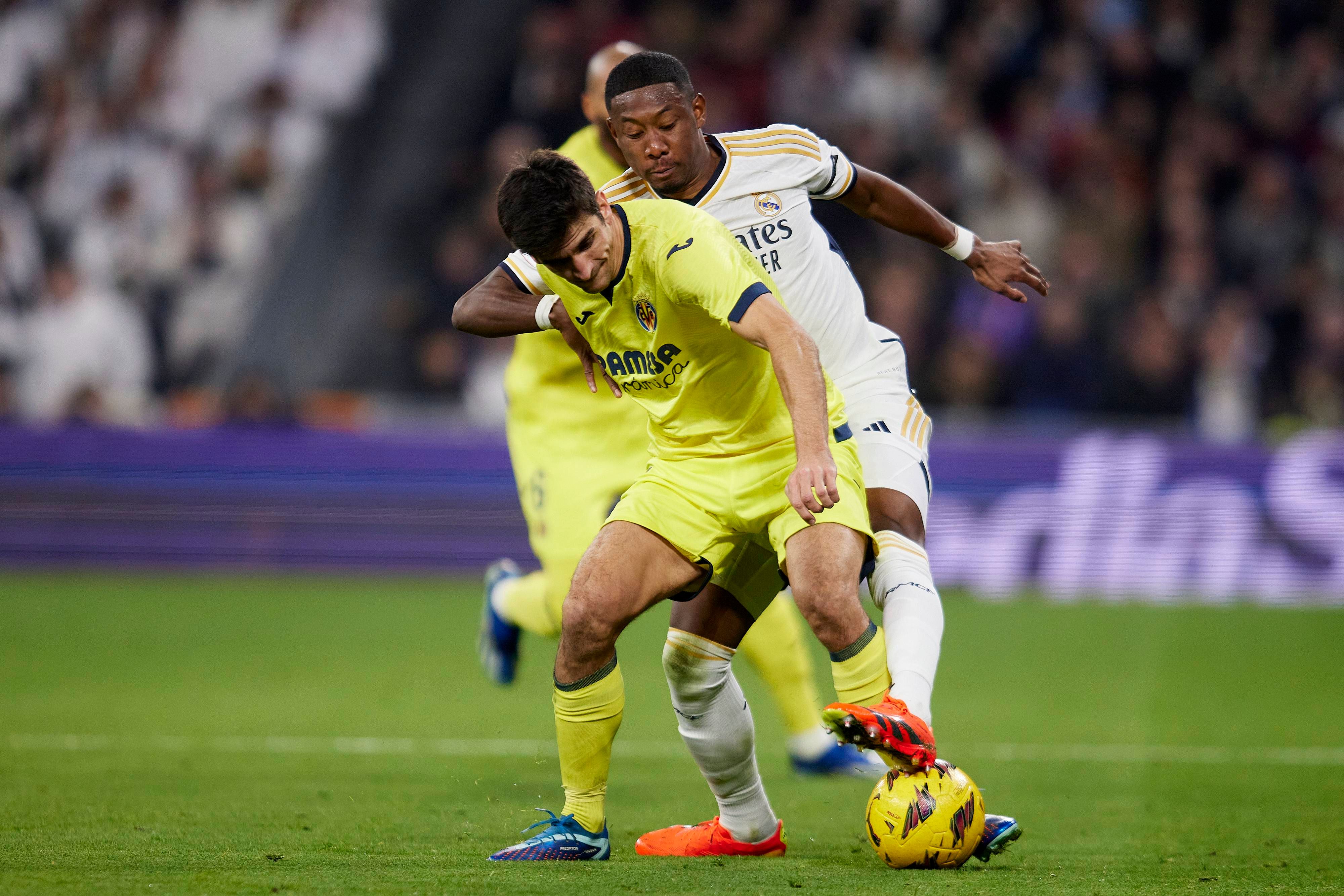 David Alaba, lesionado en el encuentro frente al Villarreal (Cordon Press)
