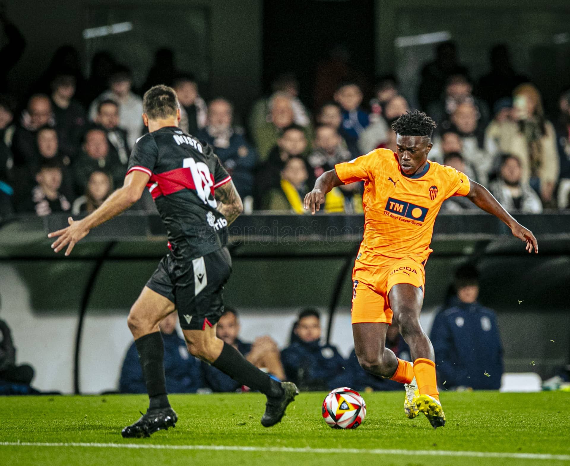  David Otorbi debuta contra el FC Cartagena