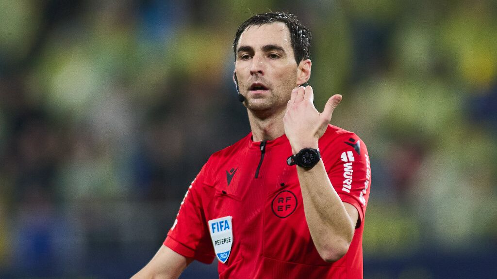 De Burgos Bengoetxea durante un partido de LALIGA (Fuente: Europa Press)