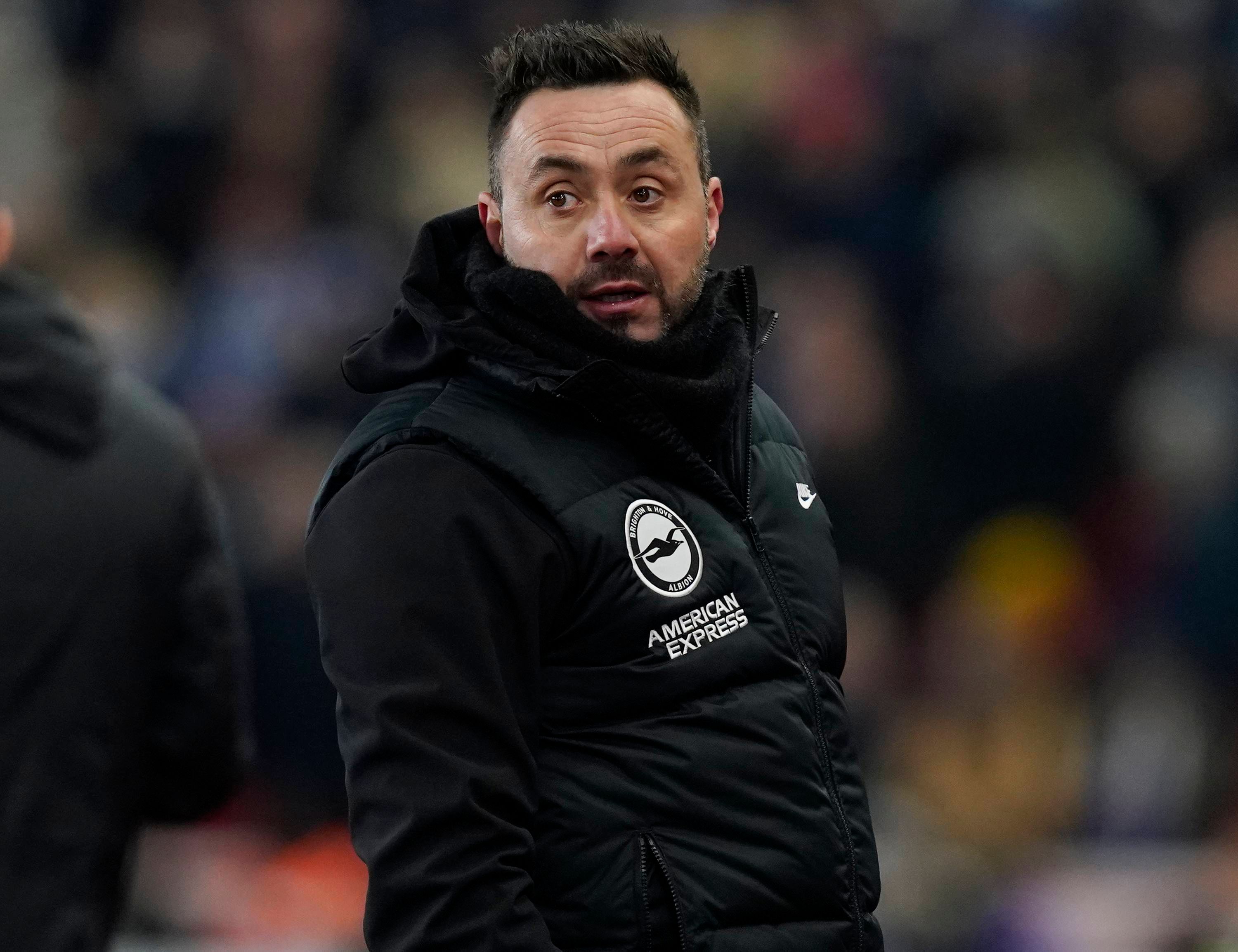 Roberto de Zerbi, en un partido del Brighton (FOTO: Cordon Press).