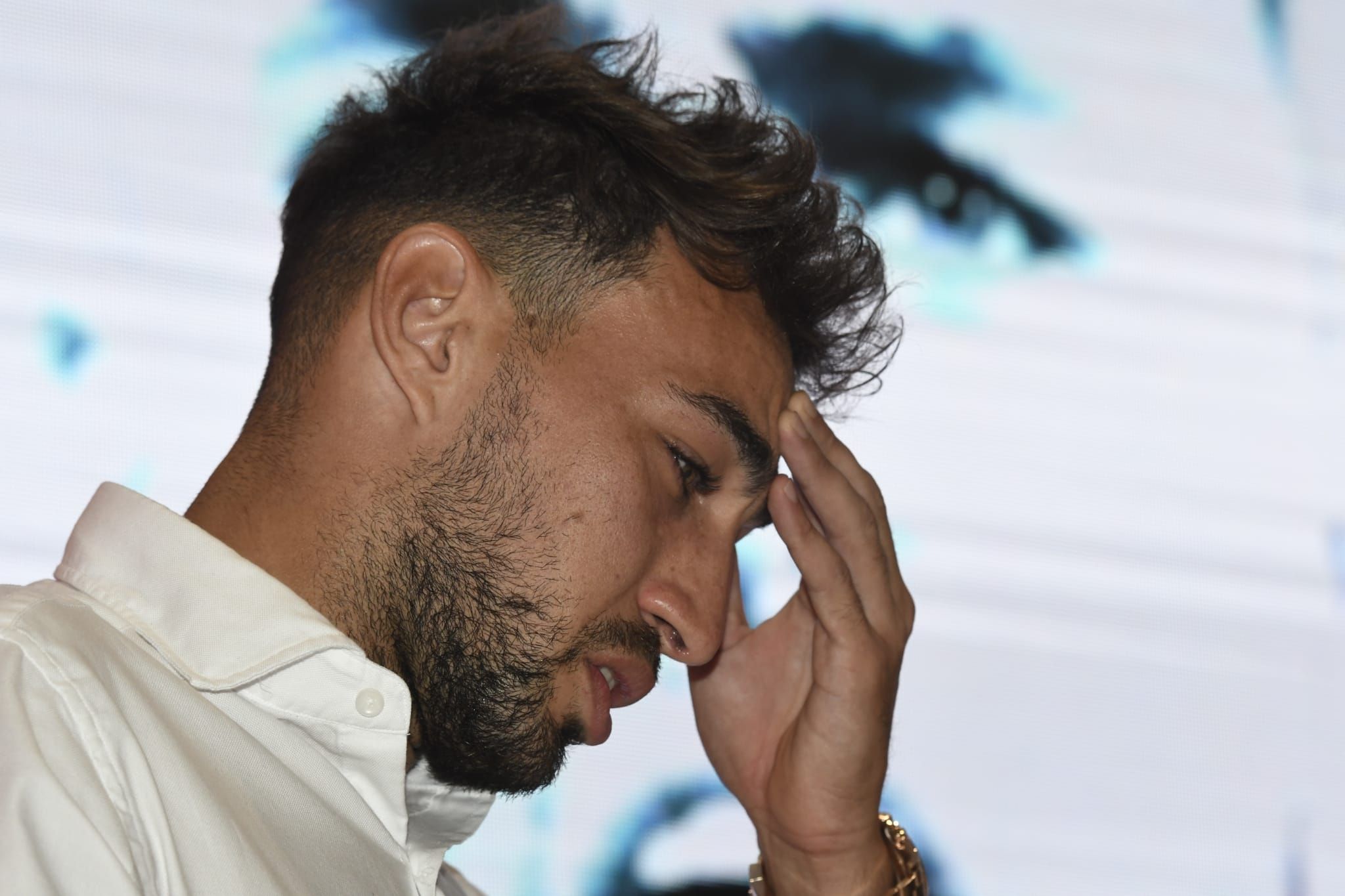  Munir, en su despedida del Sevilla.