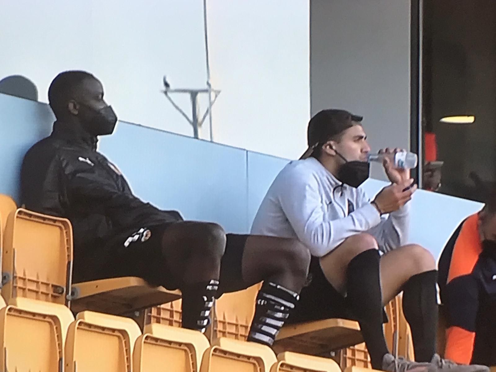 Diakhaby en la grada