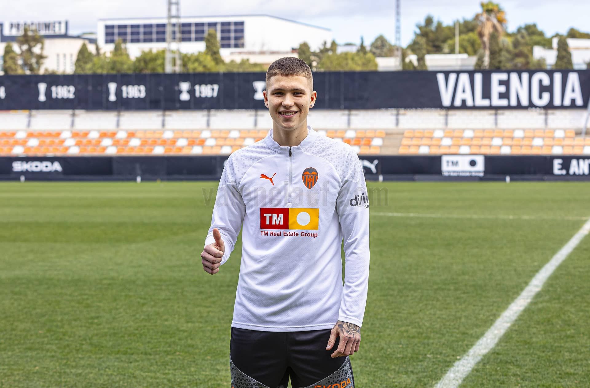 Diego Aznar, nuevo fichaje del VCF Mestalla.