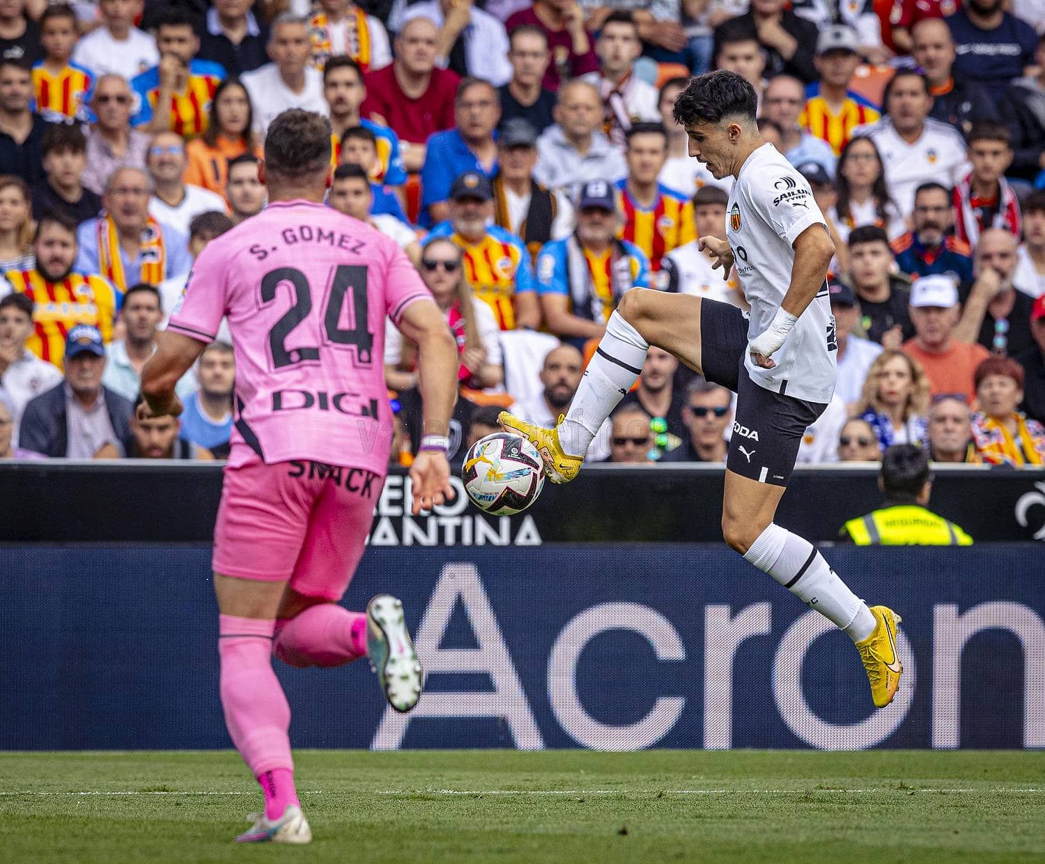  Diego López, ante el RCD Espanyol.