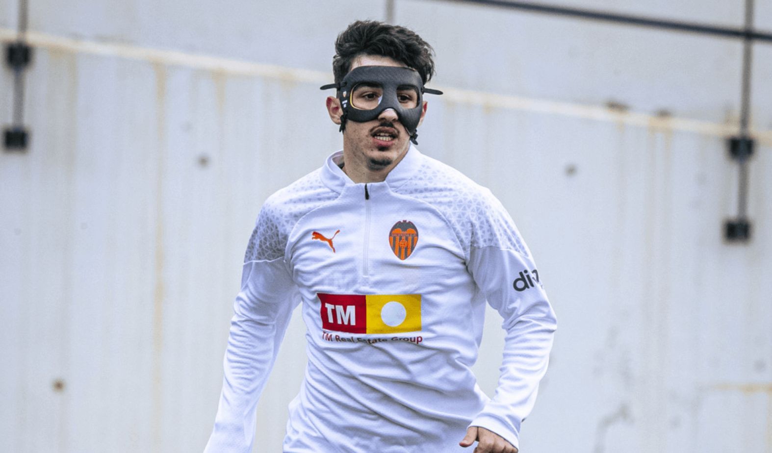 Diego López, en el entrenamiento de este martes.