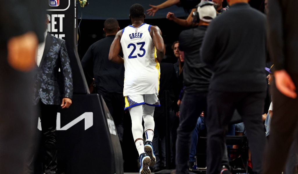  Draymond Green expulsado por tercera vez esta temporada (Fuente: Cordon Press)
