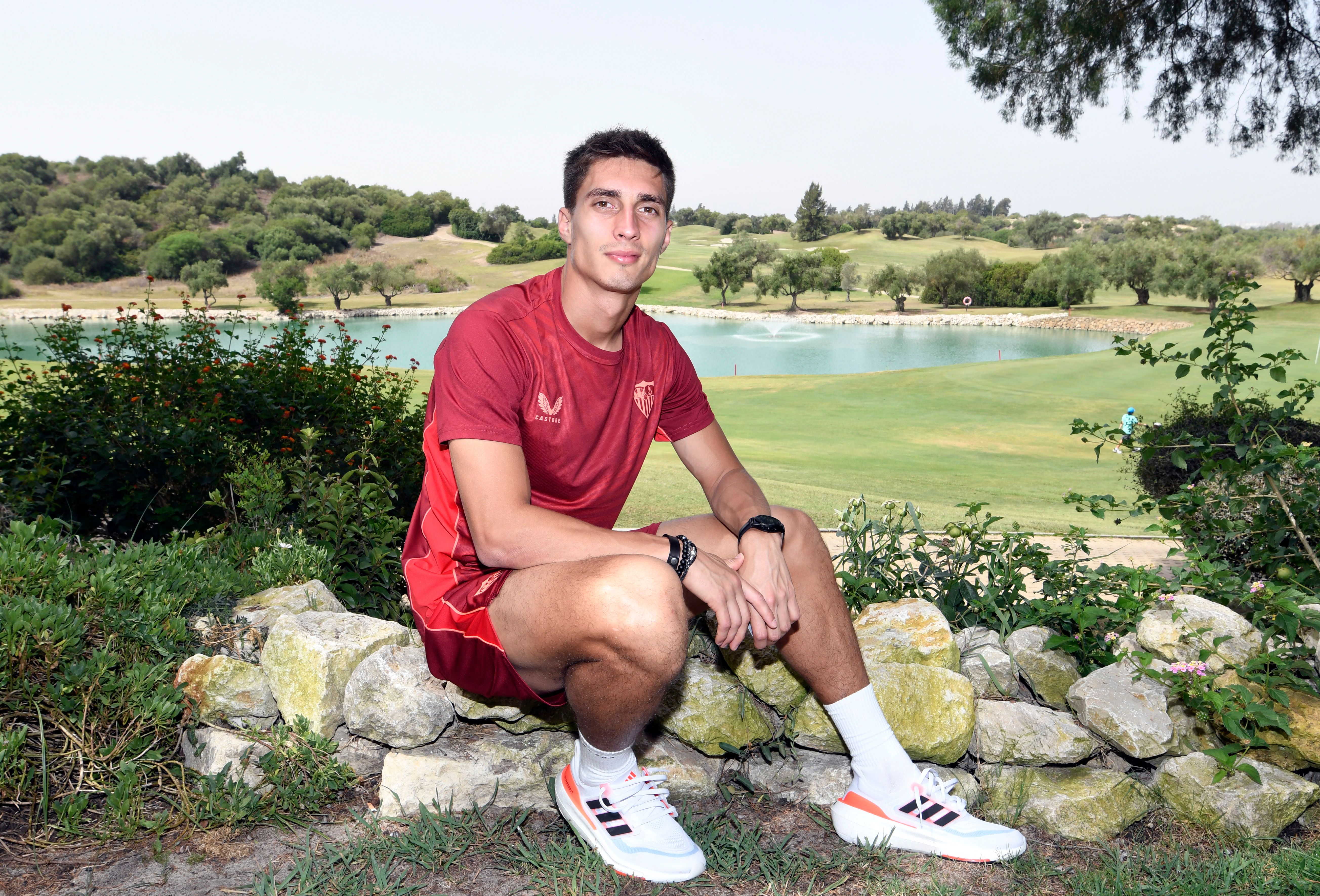 Fede Gattoni, durante la entrevista con ElDesmarque.