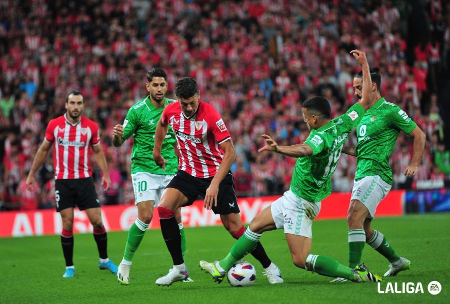  Lance del Athletic Club - Real Betis de San Mamés.