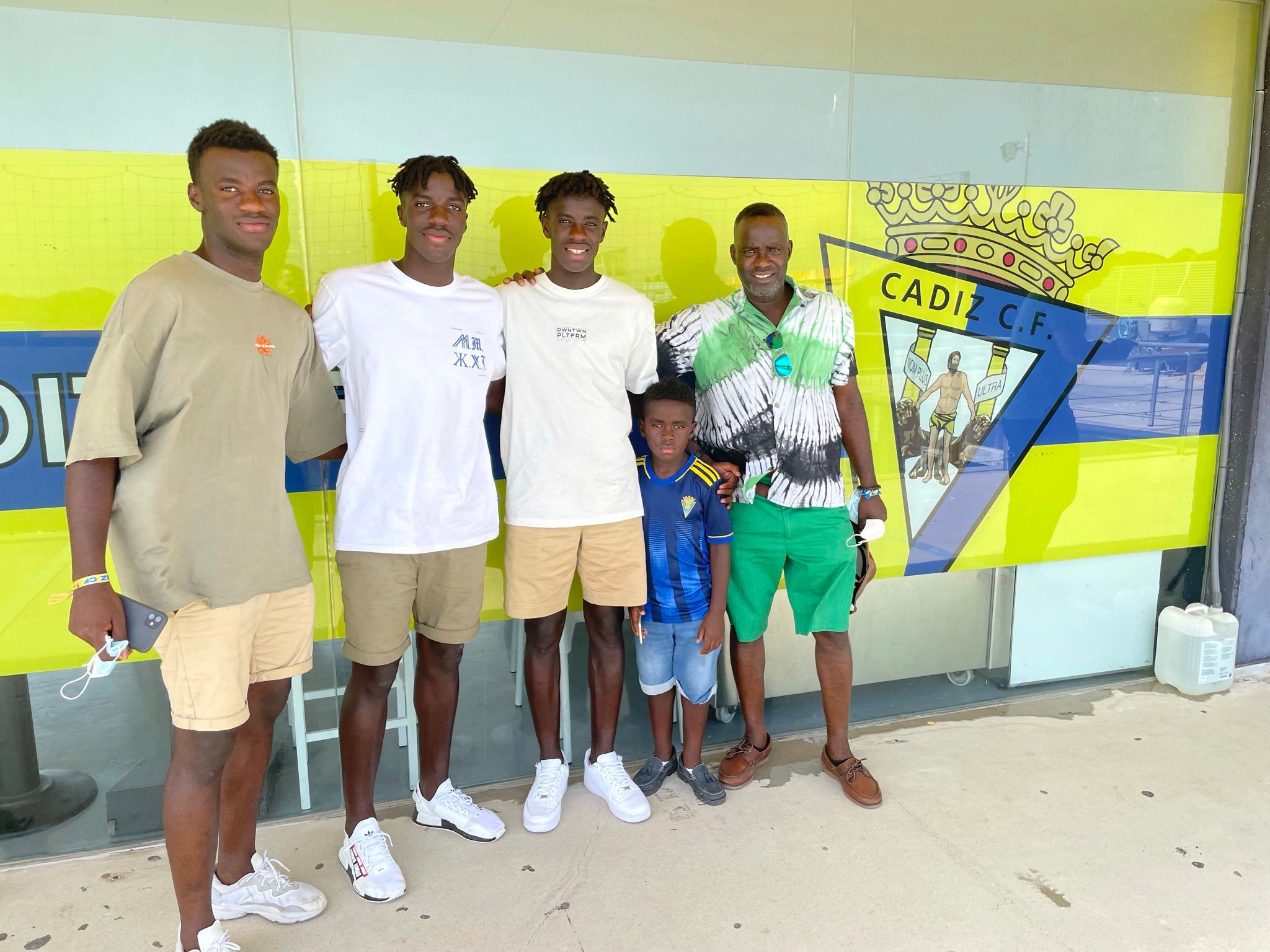  Los hermanos Diao en el Cádiz.