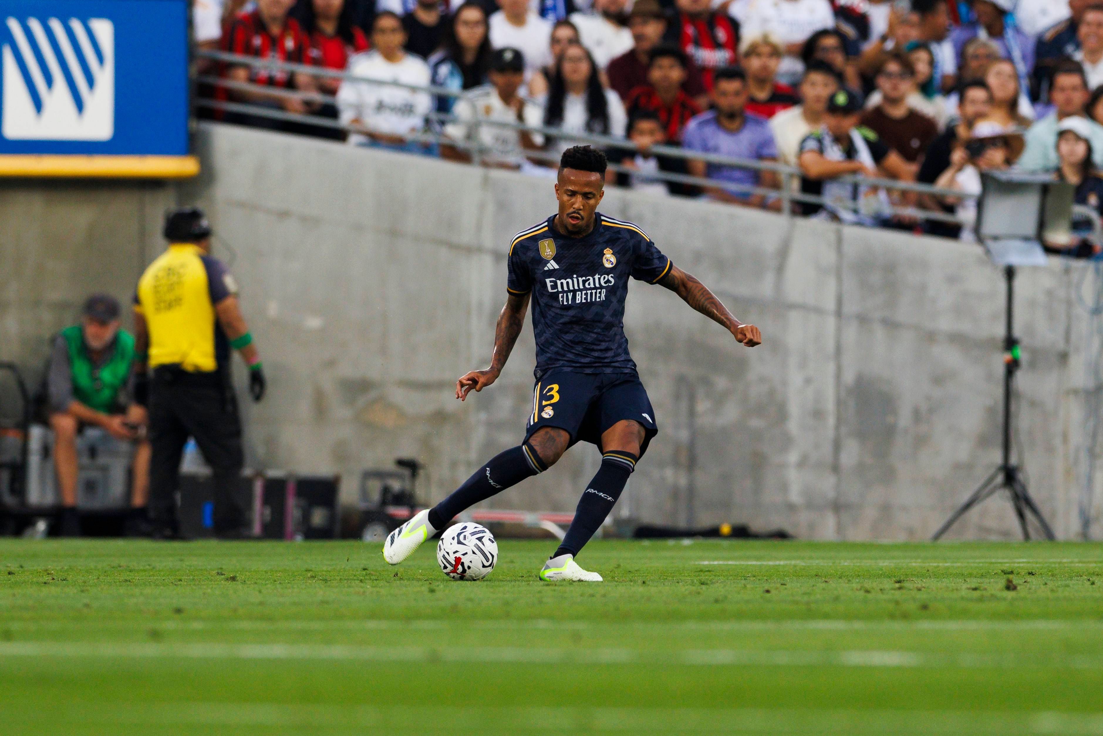 Eder Militao, en pretemporada con el Real Madrid (Cordon Press)