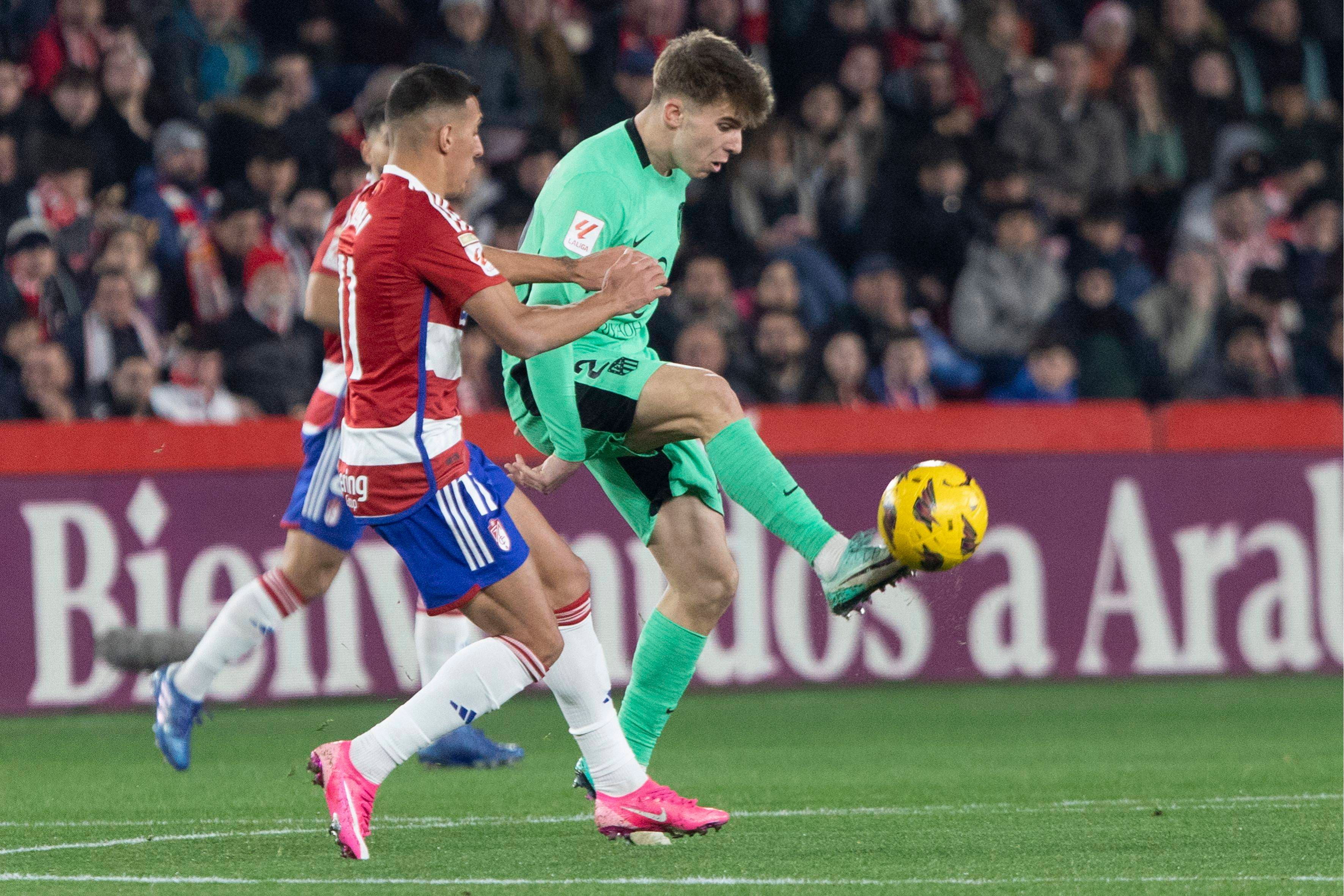  El Atlético de Madrid venció al Granada con un gol de Morata.