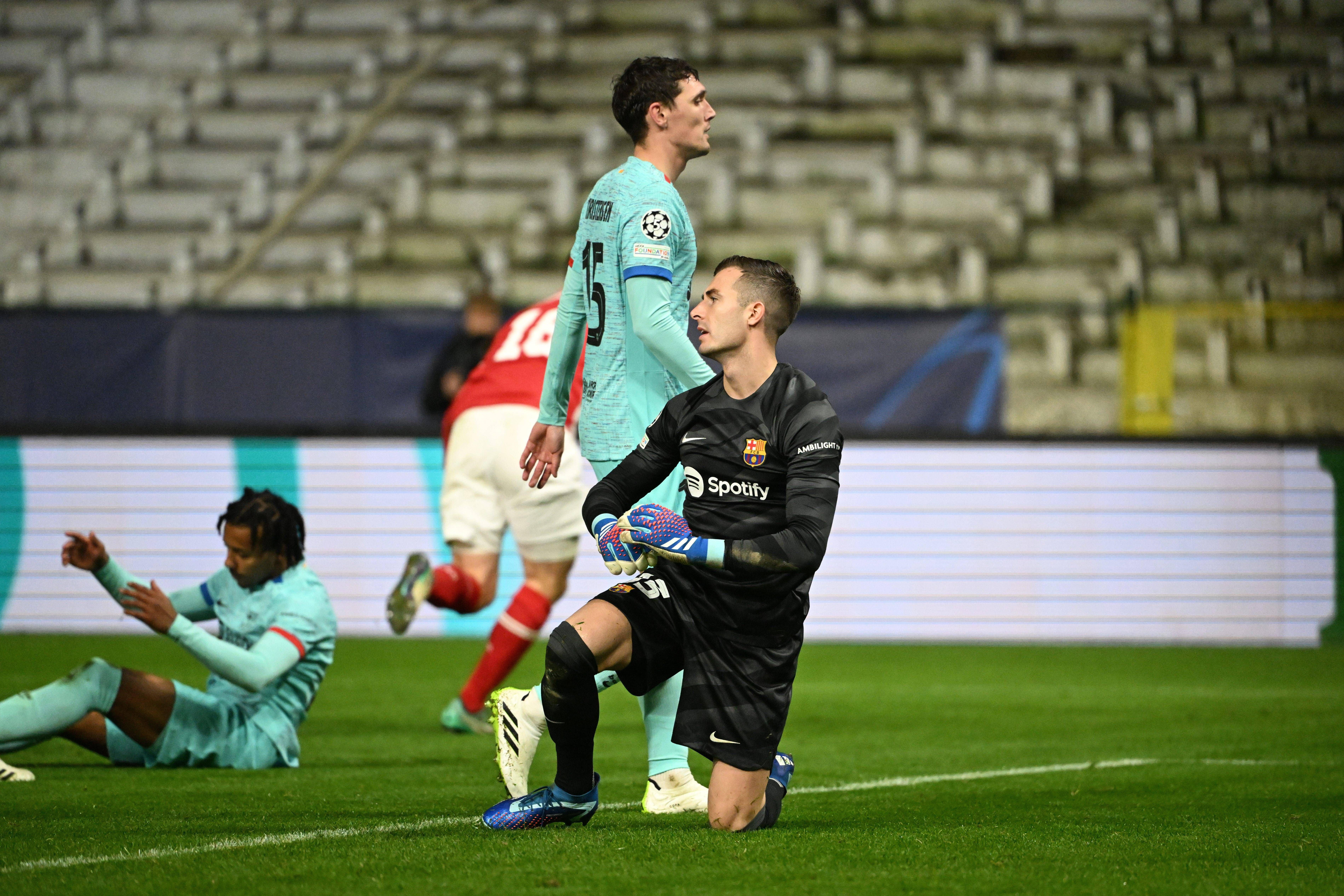  El Barça perdió en Amberes en la fase de grupos de la Champions League (Cordon Press)