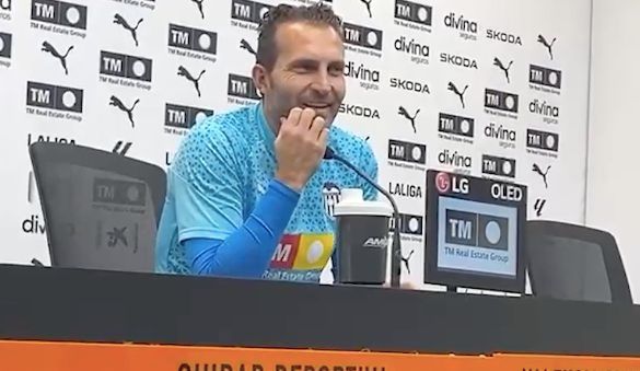  El cachondeo de Rubén Baraja con el periodista de ElDesmarque.