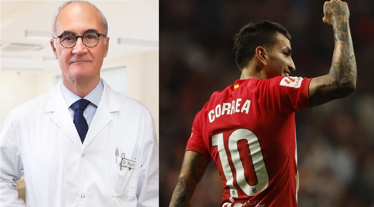  El Doctor Ripoll responde a la lesión de Correa.