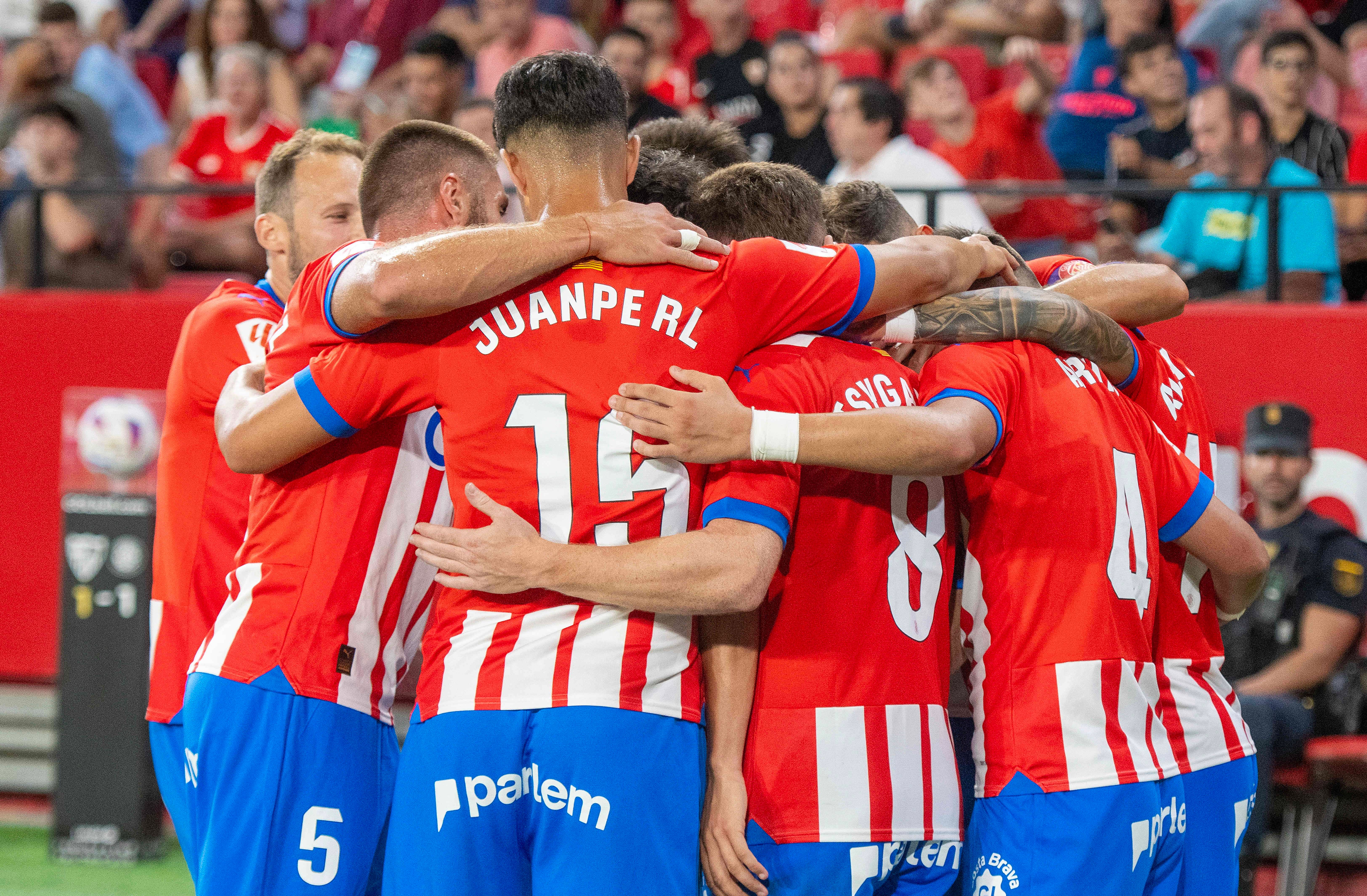  El Girona podría estrenarse en Champions la próxima temporada.