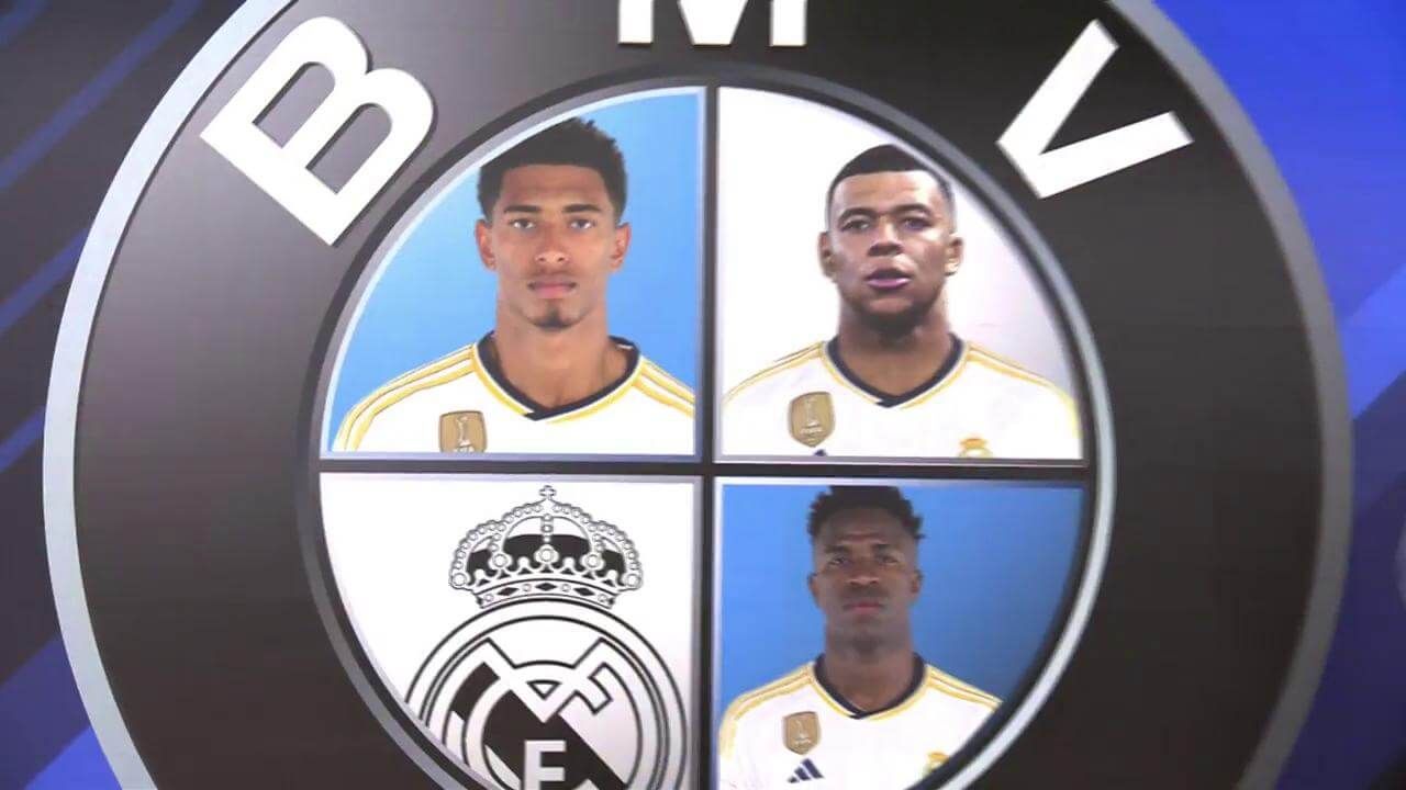 El tridente del Madrid si llega Mbappé