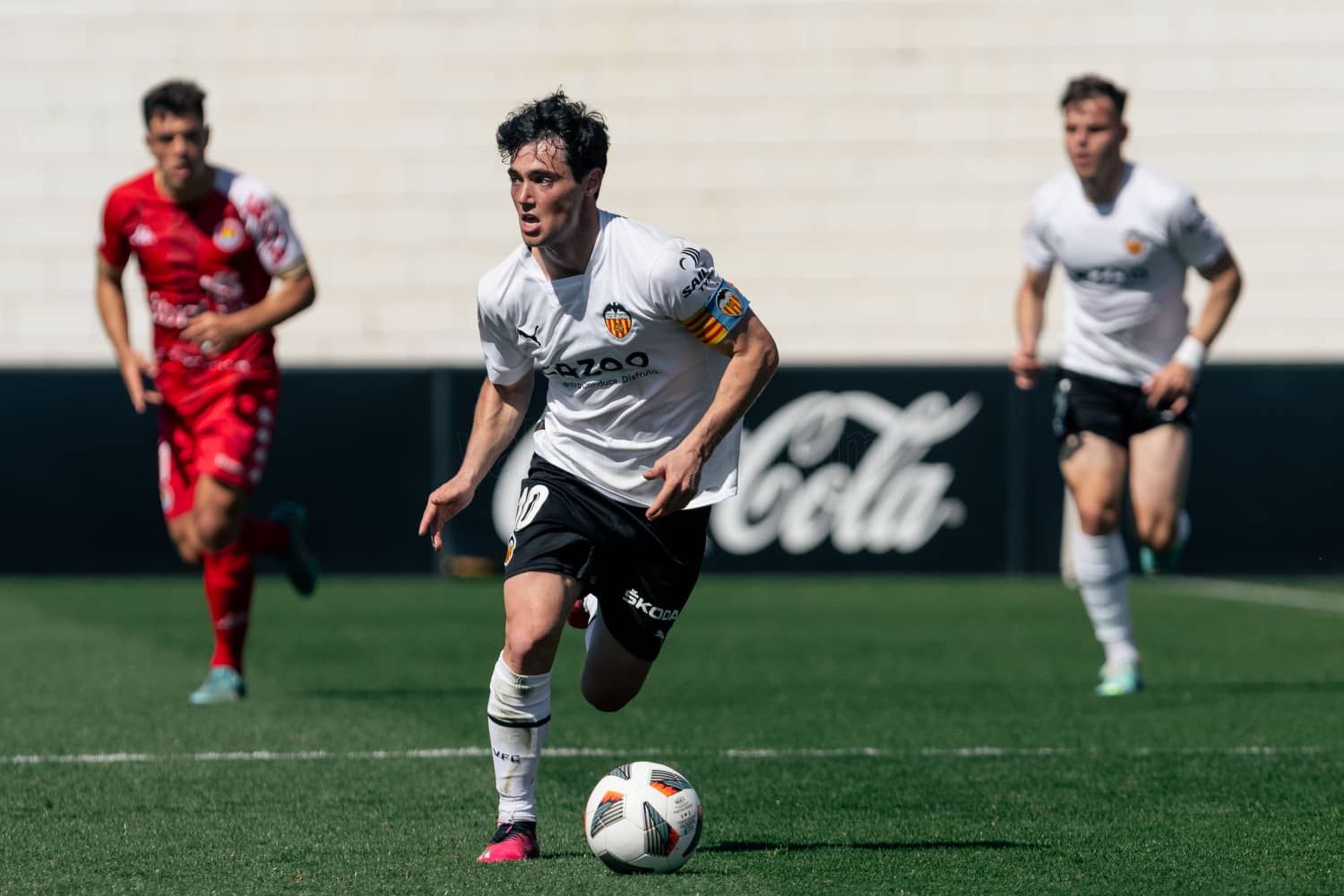 El VCF Mestalla ha empatado ante el CD Ibiza