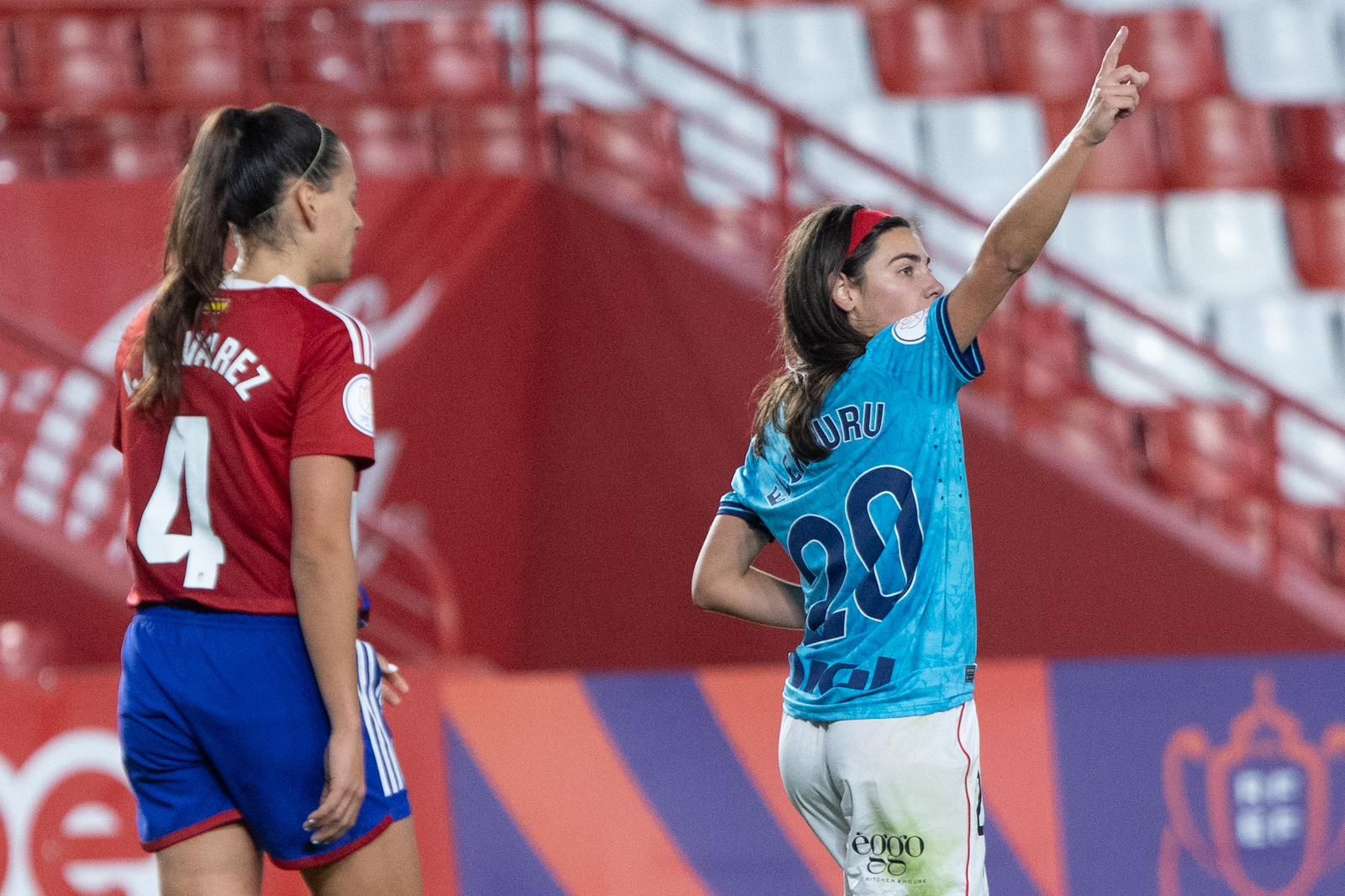 Ane Elexpuru también marcó en Granada en Copa de la Reina.