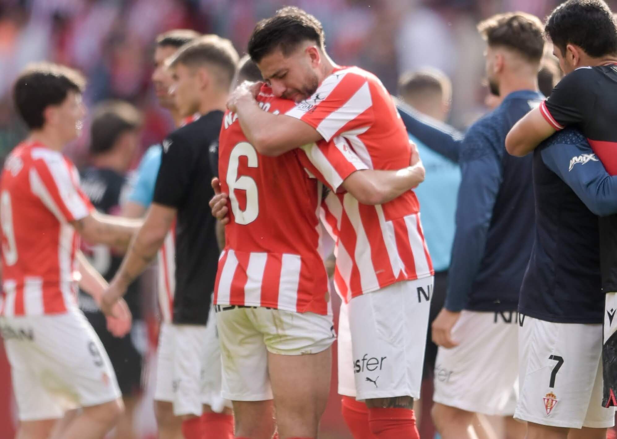  Emoción de Gio Zarfino después de redebutar tras su grave lesión.