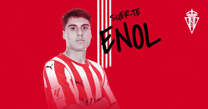 Enol Coto, cedido al Murcia (Foto: Sporting de Gijón).