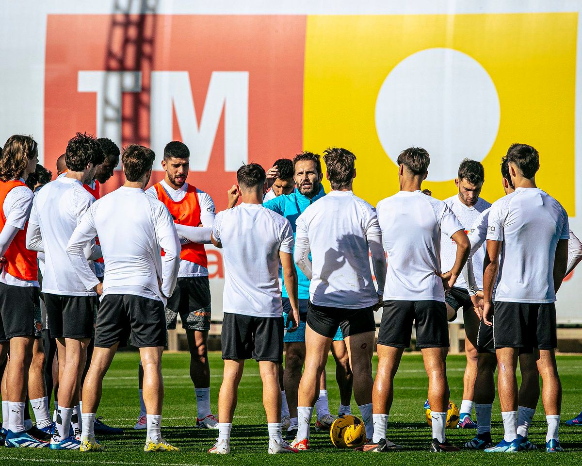  Entrenamiento Valencia CF
