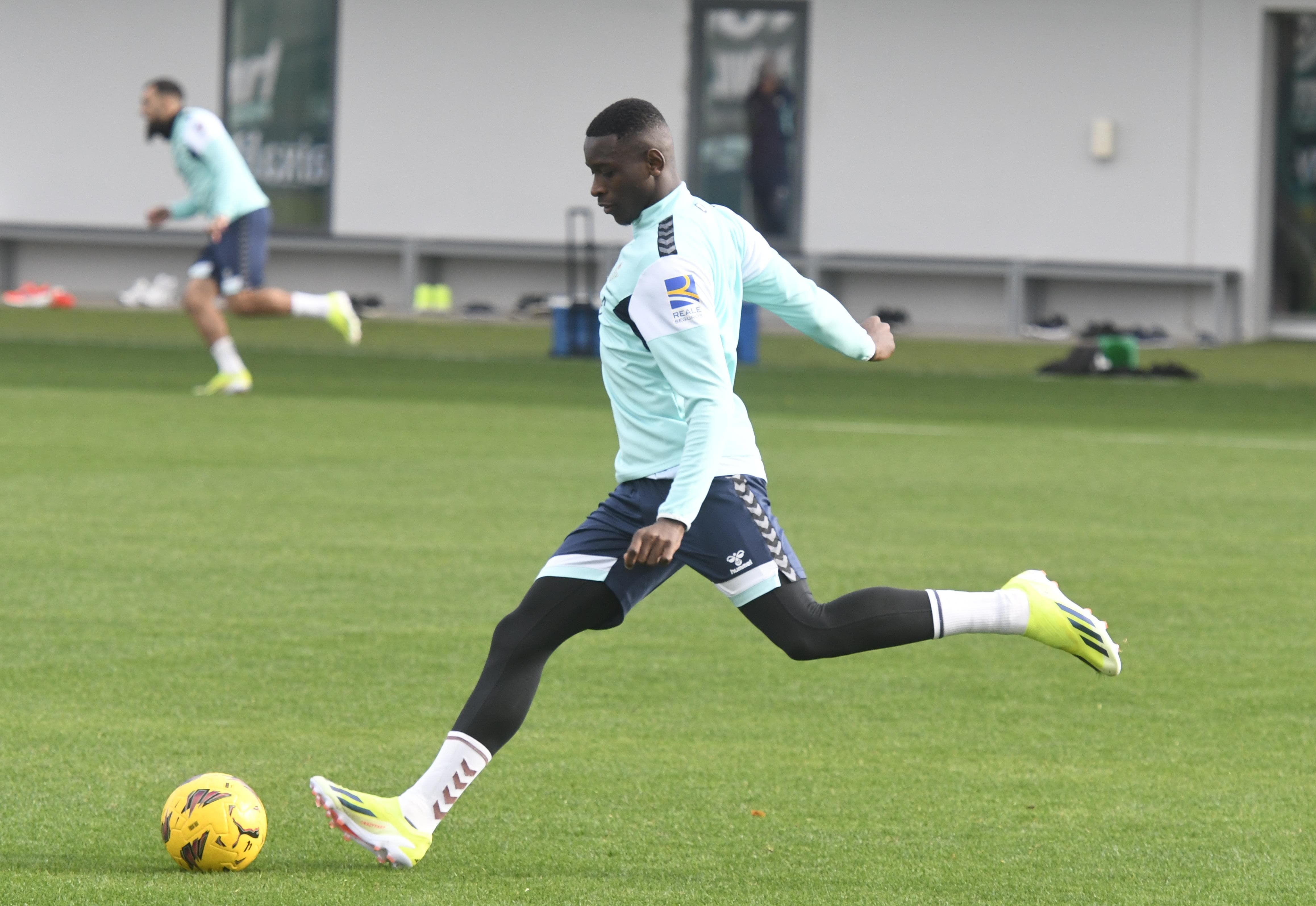  Luiz Henrique, en un entrenamiento