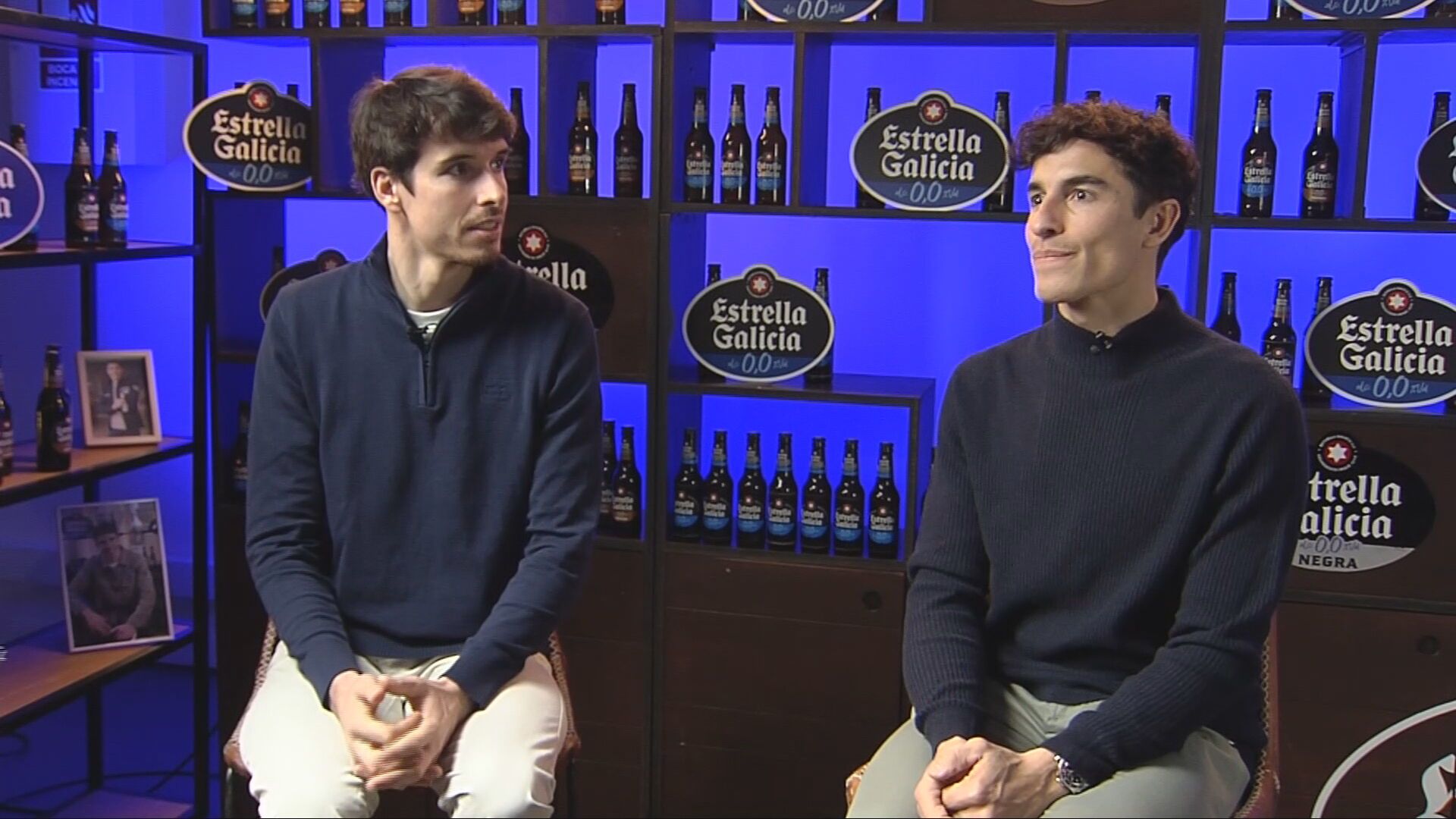  Álex y Marc Márquez, en una entrevista con ElDesmarque.