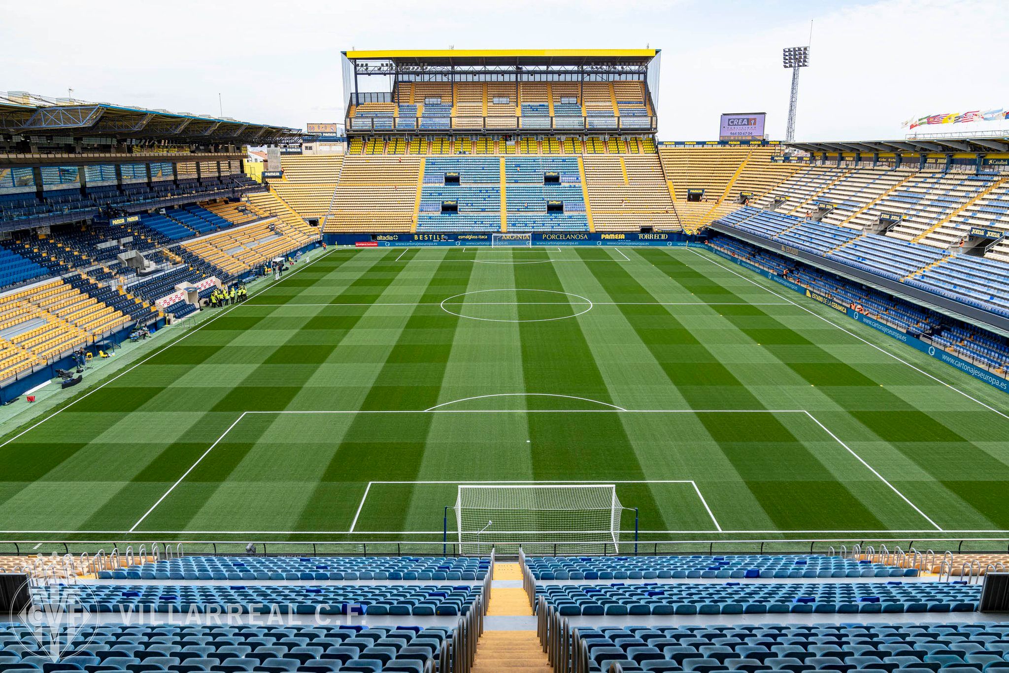  Estadio de La Cerámica de Villarreal, que recibirá este domingo al Athletic Club de Ernesto Valverde.