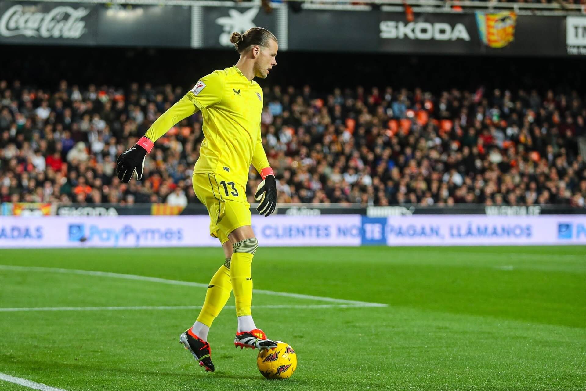  Nyland, en el Valencia-Sevilla.