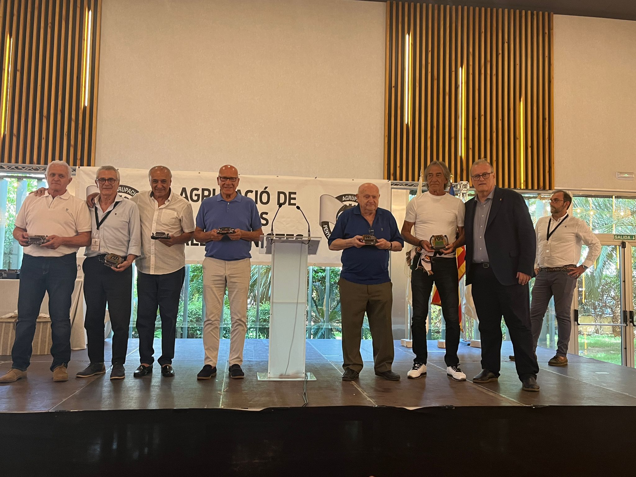 Exjugadores con las Peñas