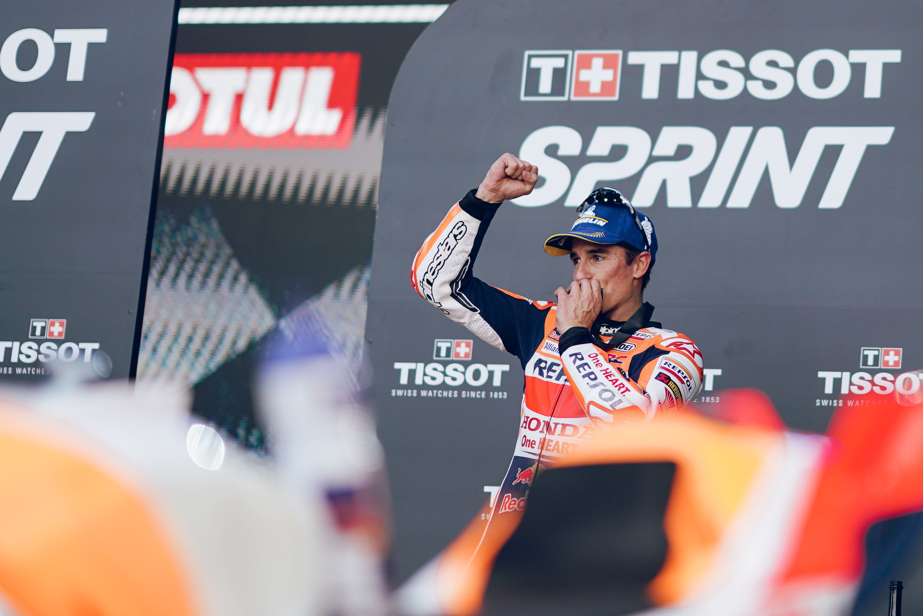 Marc Márquez, en el GP de Valencia.