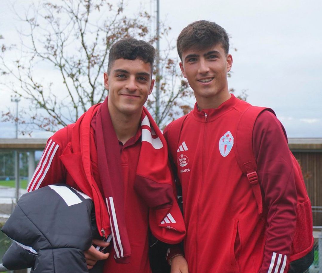 Hugo Álvarez y Javi Rodríguez.