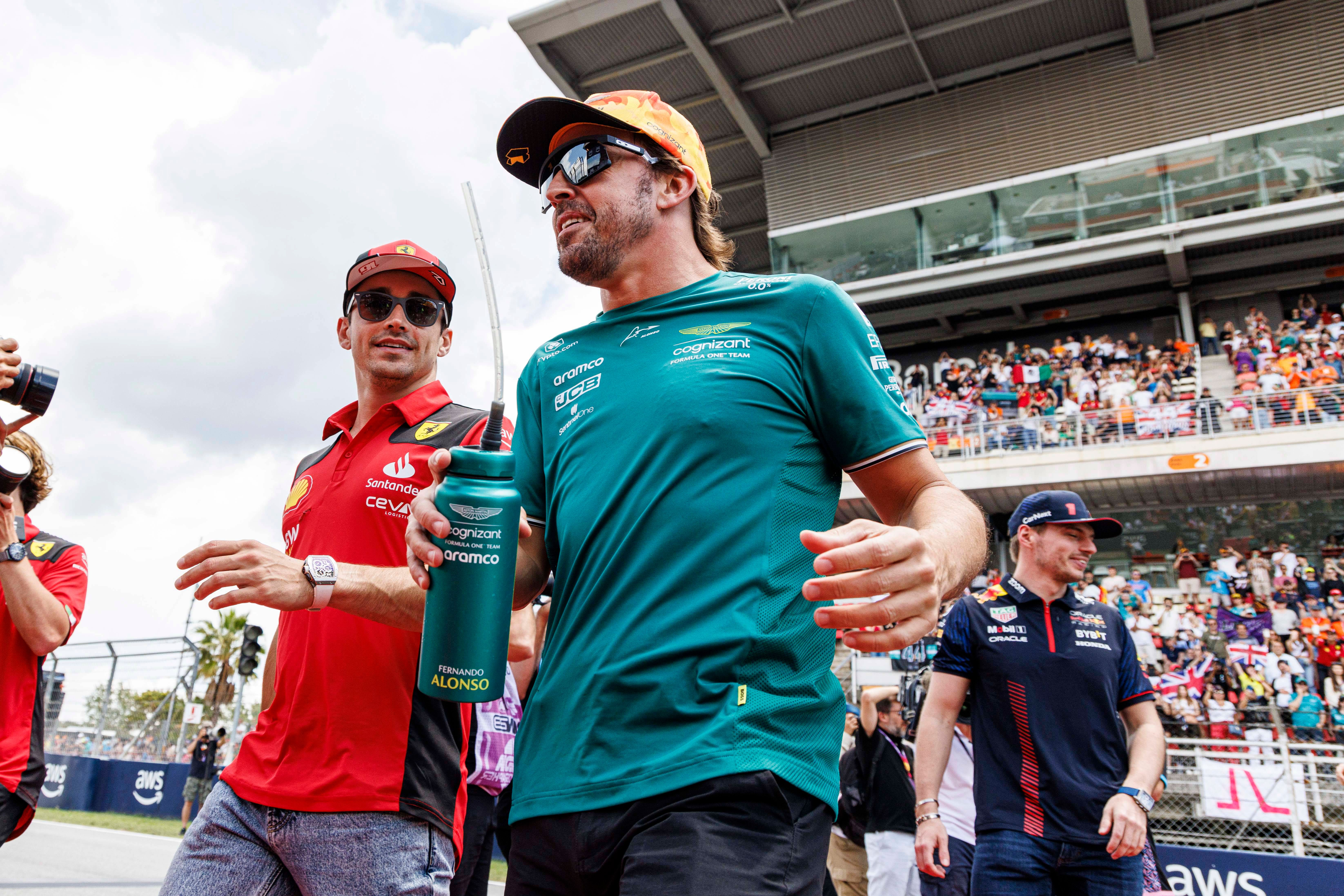 Fernando Alonso, en el GP de España 2023. (Cordon Press)