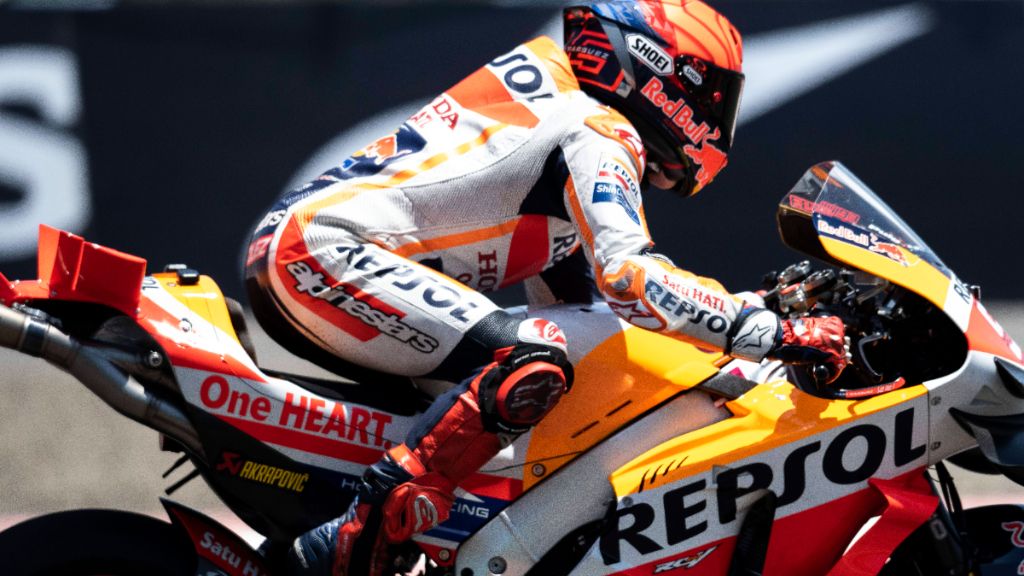  Marc Márquez, en el GP de Indonesia.