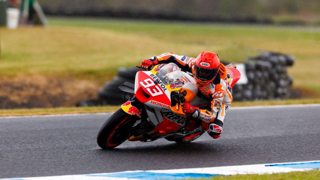 Marc Márquez, en el GP de Australia.