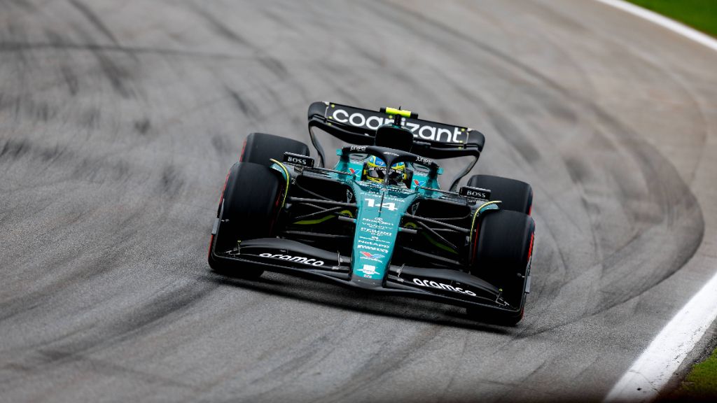  Fernando Alonso, en el GP de Sao Paulo.