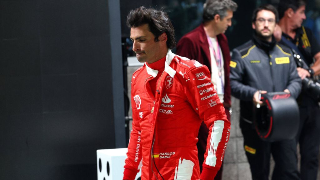 Carlos Sainz, en el GP de Las Vegas (Foto: Cordon Press).