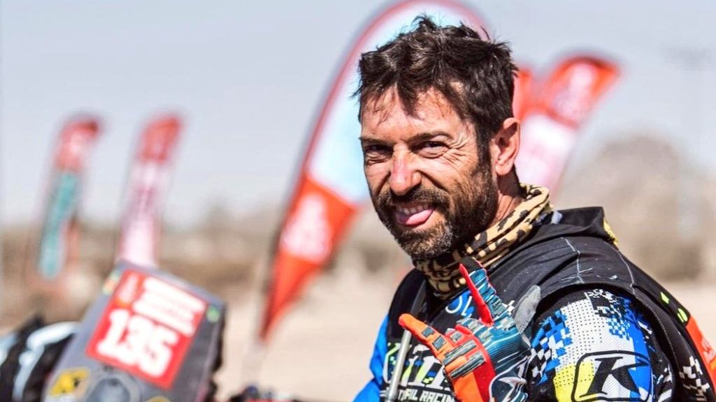  Carles Falcón, en el Dakar 2024.
