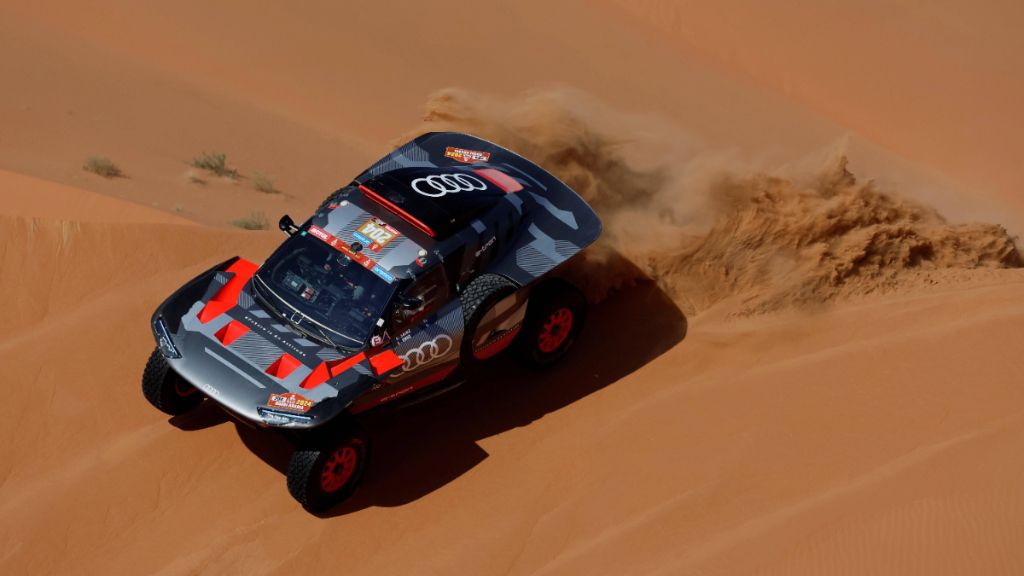 Carlos Sainz, en el Dakar 2024.