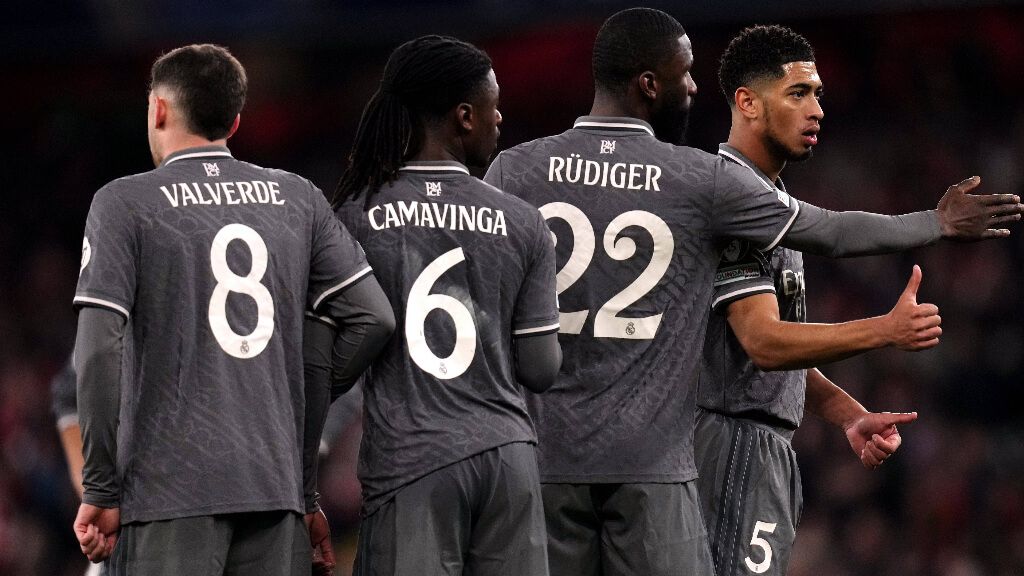  El Real Madrid, ante el Arsenal (Cordon Press)