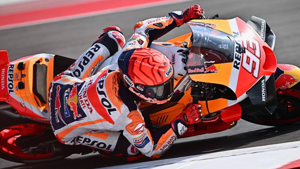  Marc Márquez, en el GP de Indonesia.