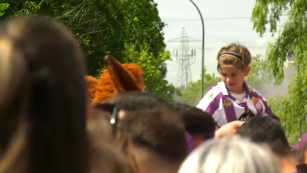 La afición del Valladolid se vuelca con el equipo antes de recibir al Villarreal B